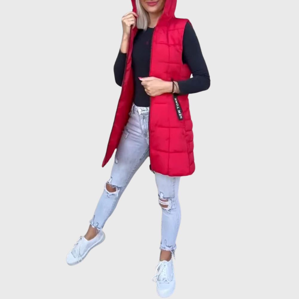Livia - Sleeveless padded coat