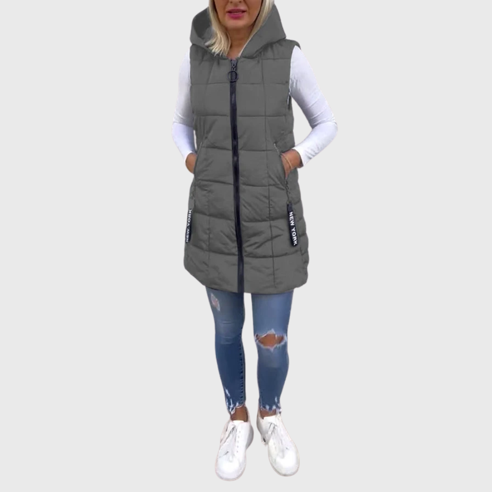 Livia - Sleeveless padded coat