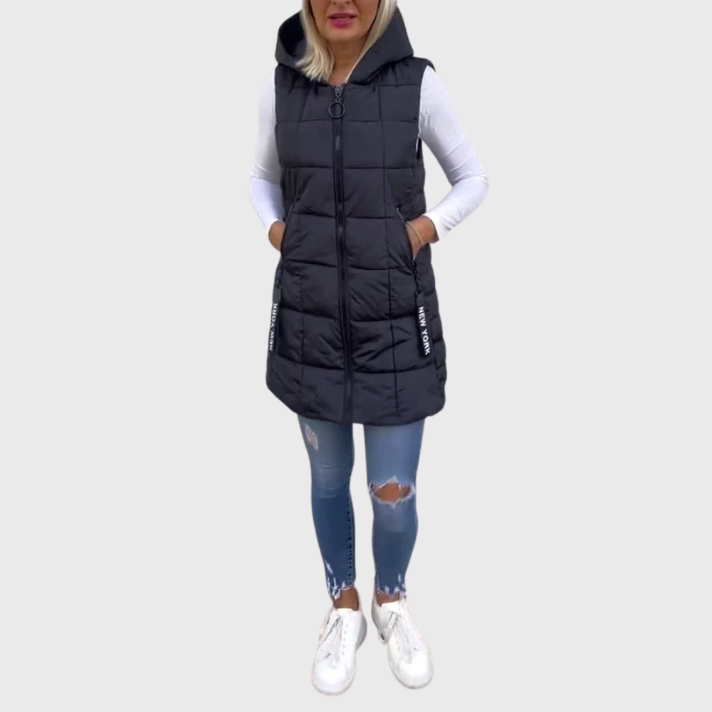 Livia - Sleeveless padded coat