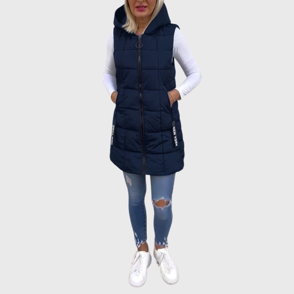 Livia - Sleeveless padded coat