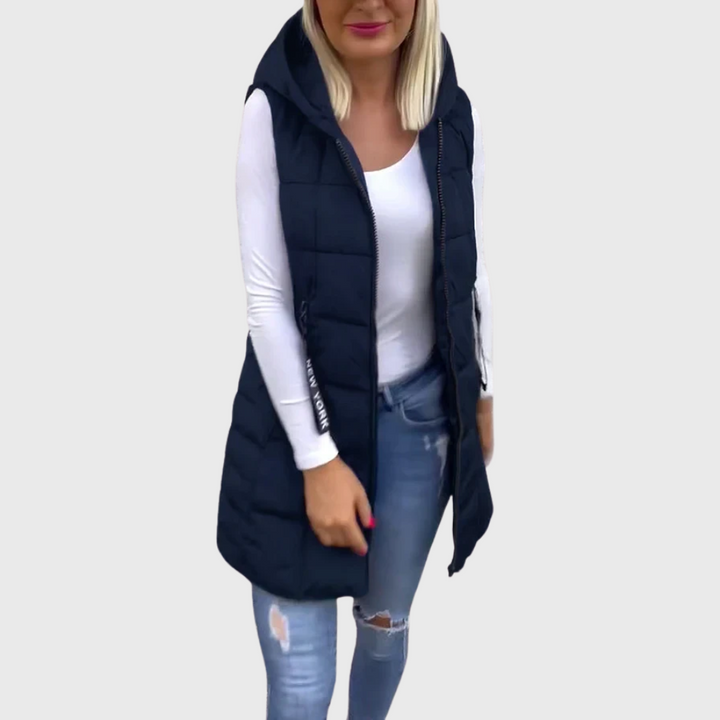 Livia - Sleeveless padded coat