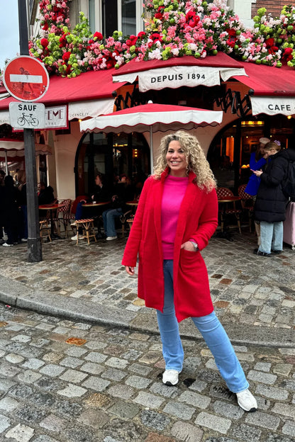 Autumn Teddy Coat - Taupe