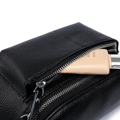 Elsie | Refined Leather Shoulder Bag