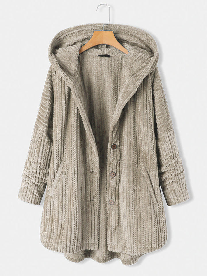 Manuela™ - Wool coat with notch lapel