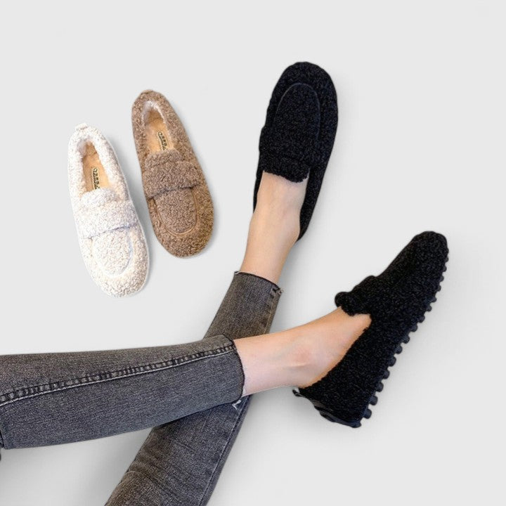 Solenne | Warm slippers with an elegant design