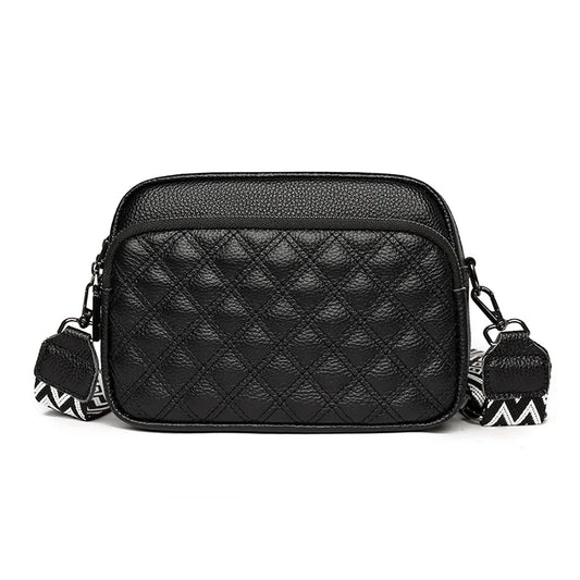 Josie | Refined Leather Shoulder Bag