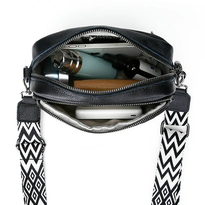 Belle | Refined Leather Shoulder Bag