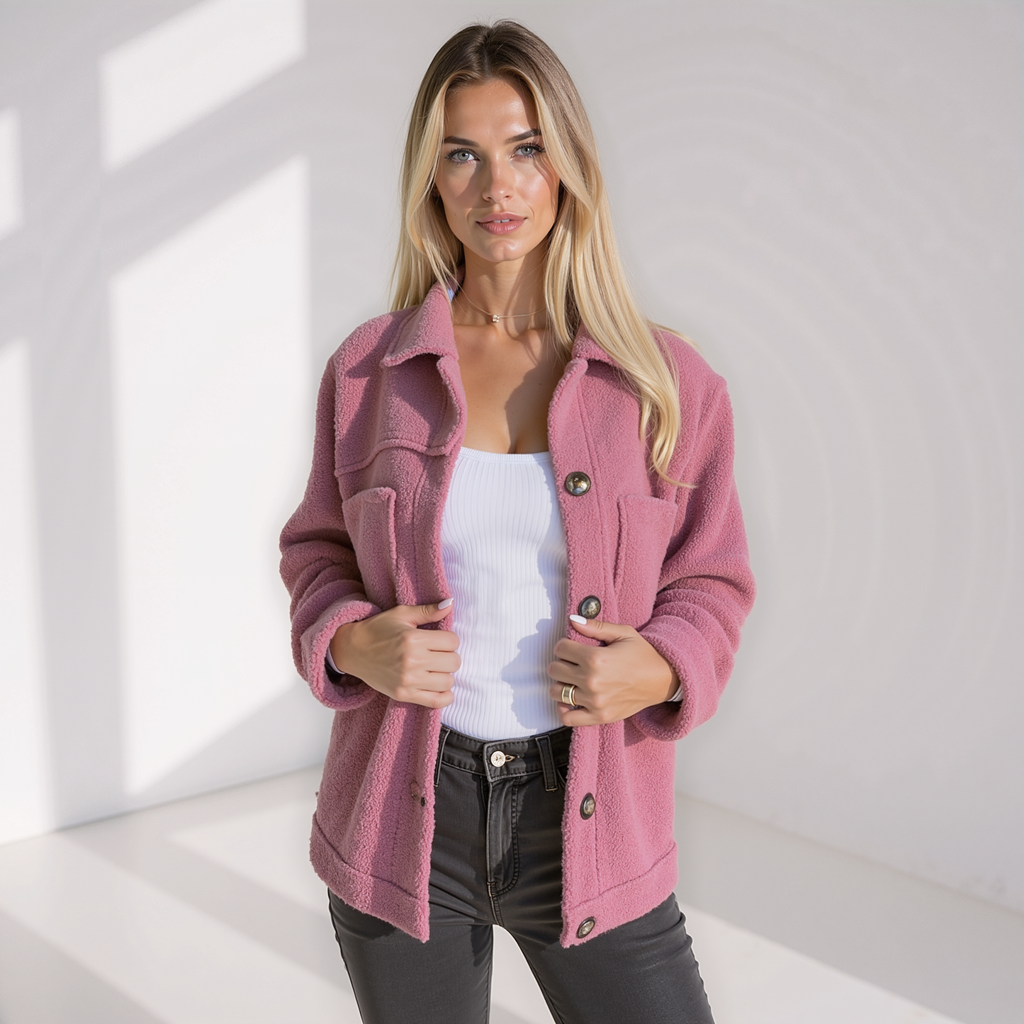 Selina | Fleece Autumn Jacket | Buy 1 Get 1 Free