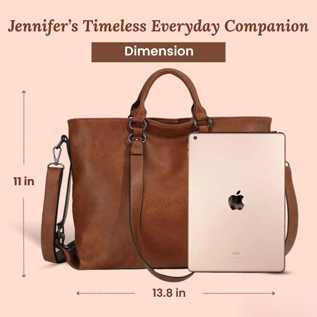 Jennifer’s Timeless Everyday Companion | Convertible Shoulder Bag
