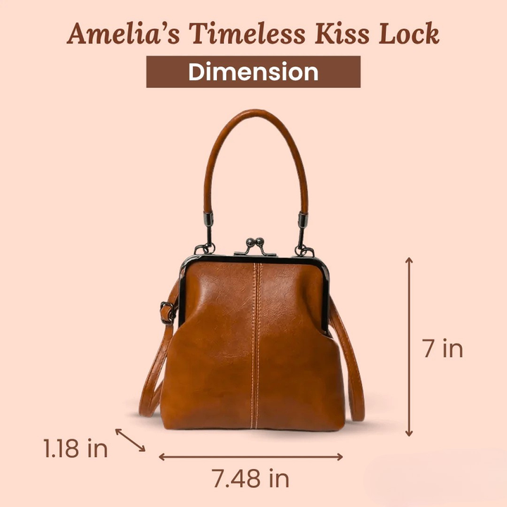 Amelia’s Timeless Kiss Lock | Vintage Handbag
