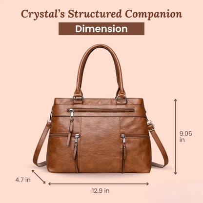 Crystal’s Structured Companion | Handbag
