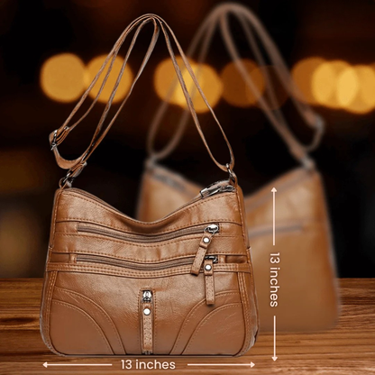 Cheryl’s Sleek Zip Companion | Crossbody Bag