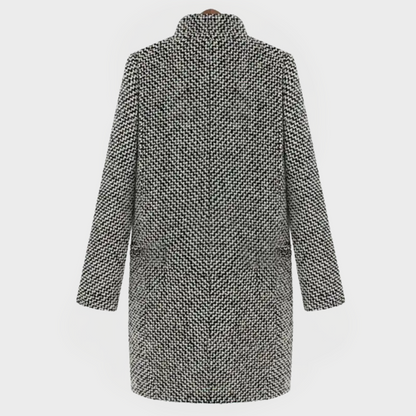 CHELSEA™ | Long Plaid Coat