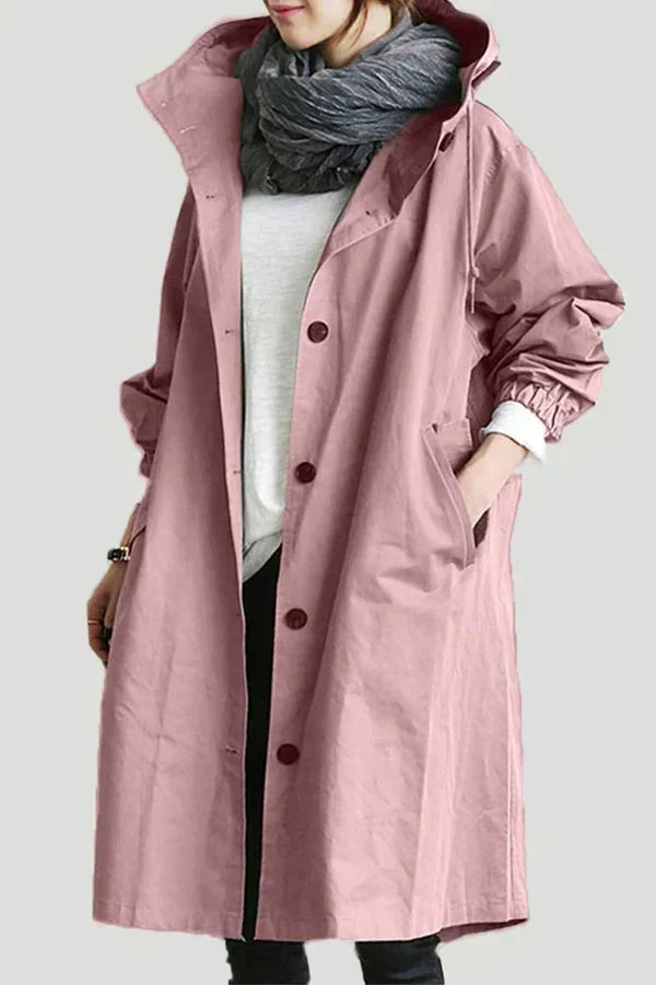 Dorothee - Elegant Water-Repellent Trench Coat