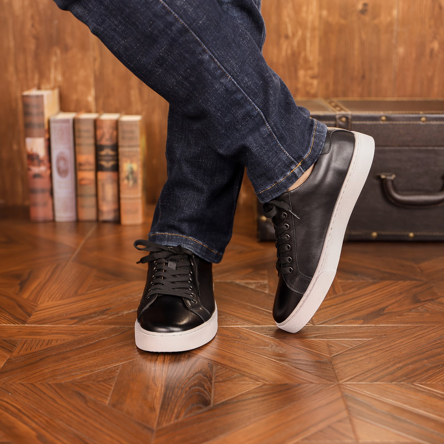 Men's Low-Cut Leather Shoes