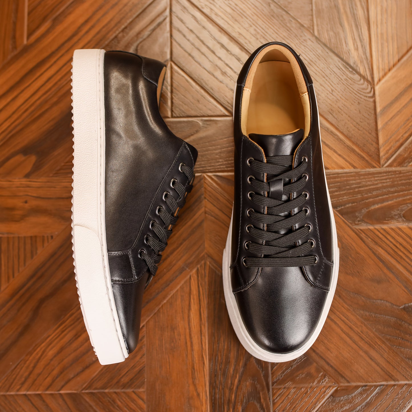 Men's Low-Cut Leather Shoes