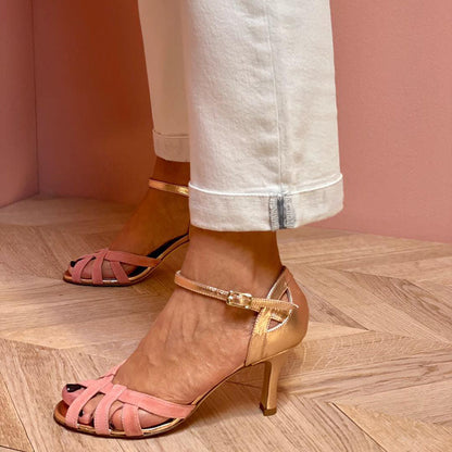 Calista | Open-toe stiletto heel sandals