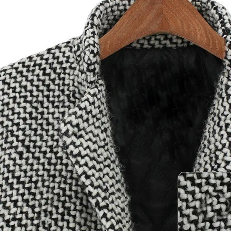 CHELSEA™ | Long Plaid Coat