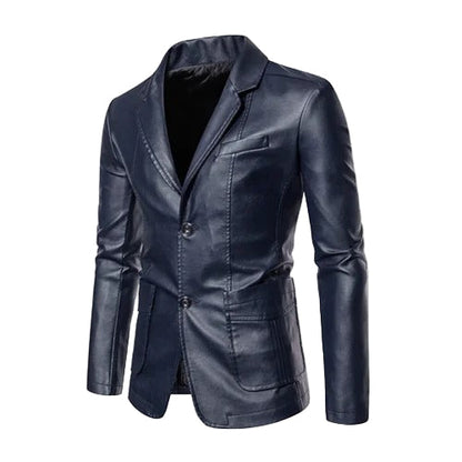 Business Casual Leather Jacket