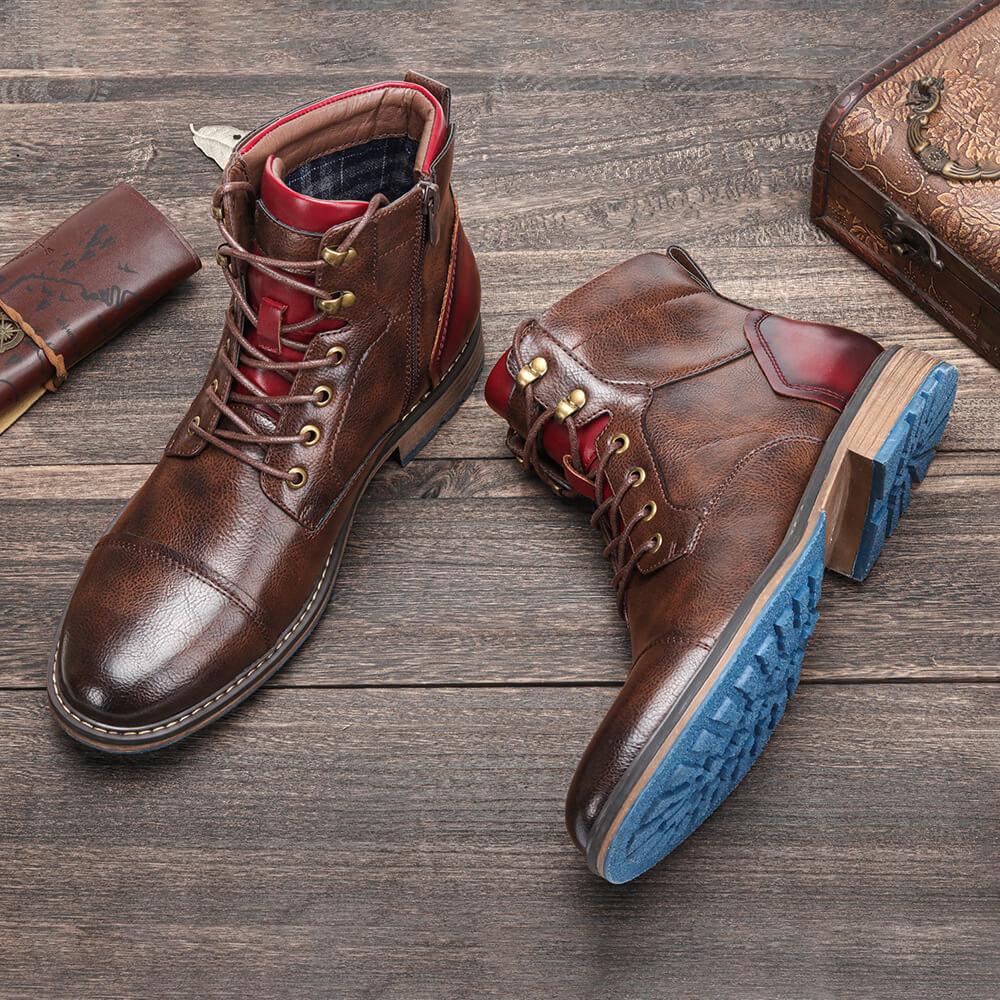 Ethan | Handmade Leather Oxford Boots